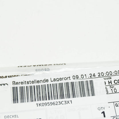 NEW VW GOLF 5K MK6 FRONT CENTRAL CONSOLE DUMMY COVER 1K0959623C3X1 ORIGINAL