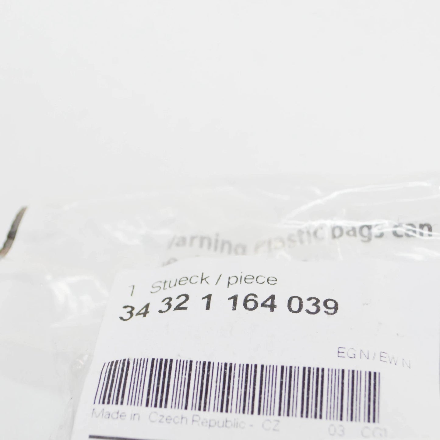 NEW BMW 7 G11 BRAKE MASTER CYLINDER COVER LID 34321164039 ORIGINAL