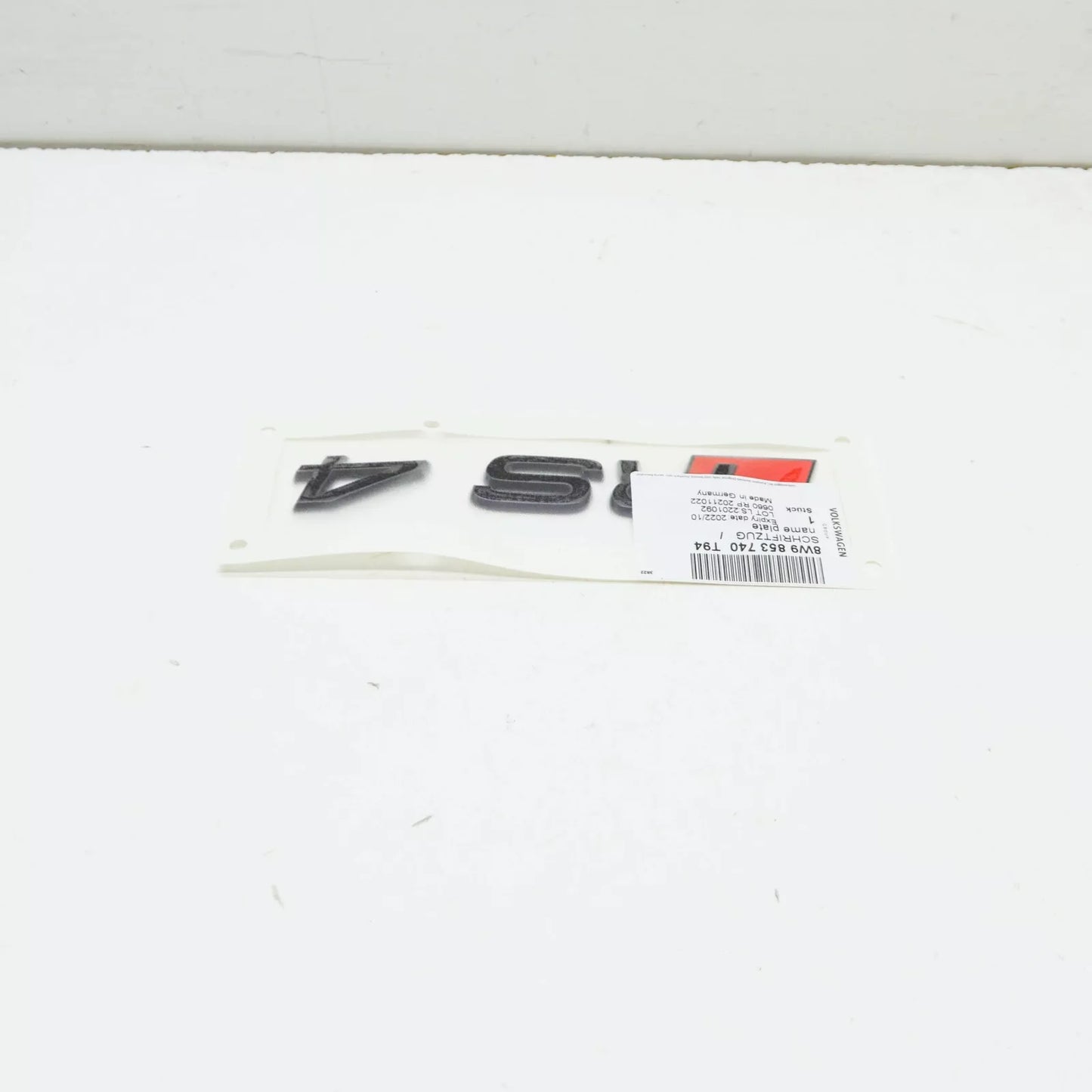 NEW AUDI RS4 B9 REAR EMBLEM BADGE 8W9853740T94