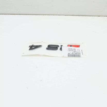NEW AUDI RS4 B9 REAR EMBLEM BADGE 8W9853740T94