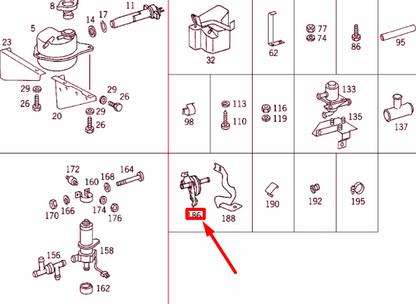 NEW MERCEDES-BENZ G W463 HEATER VALVE A4638300084 ORIGINAL