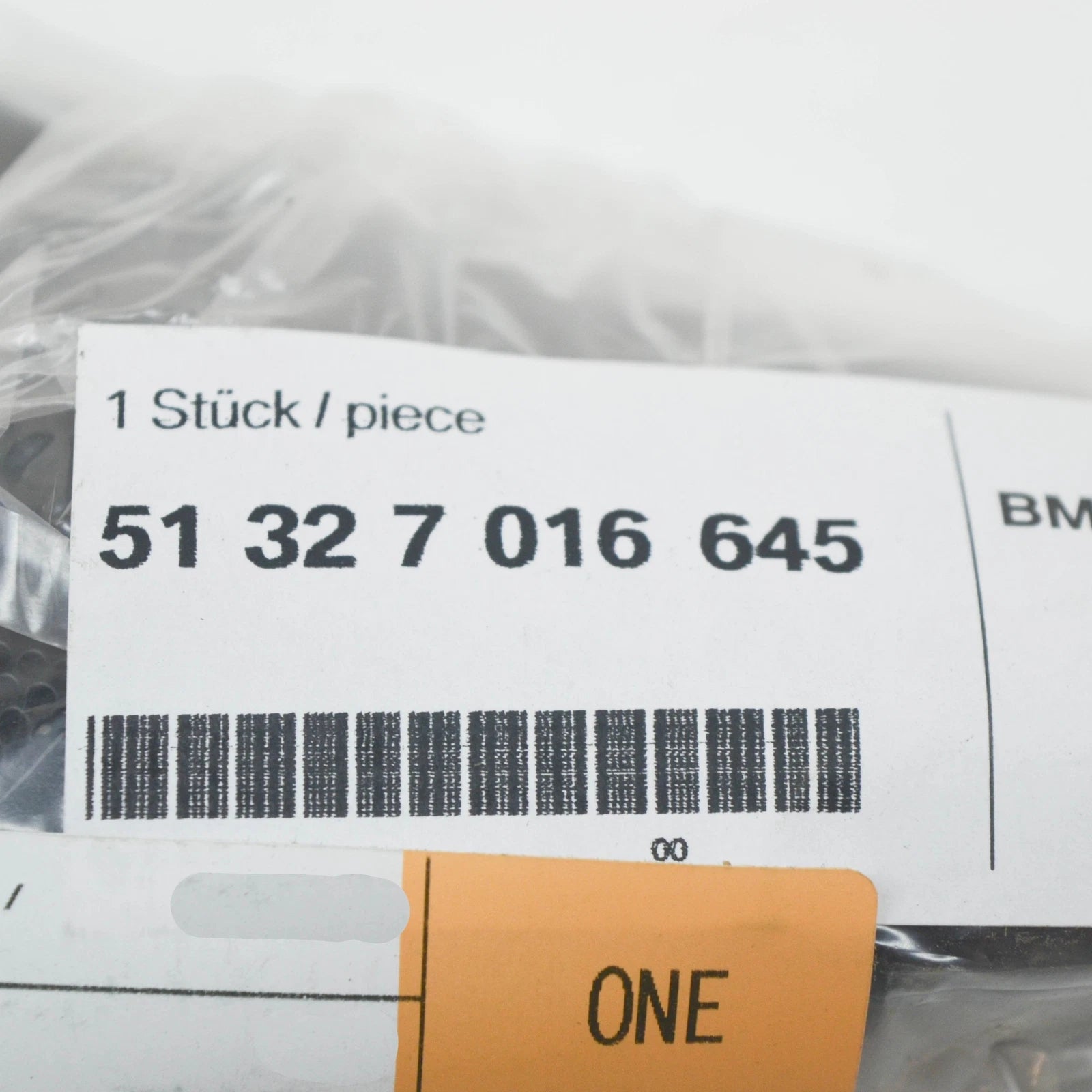 NEW BMW Z4 E86 FRONT DOOR LEFT TWEETER CORNER COVER 51327016645 ORIGINAL