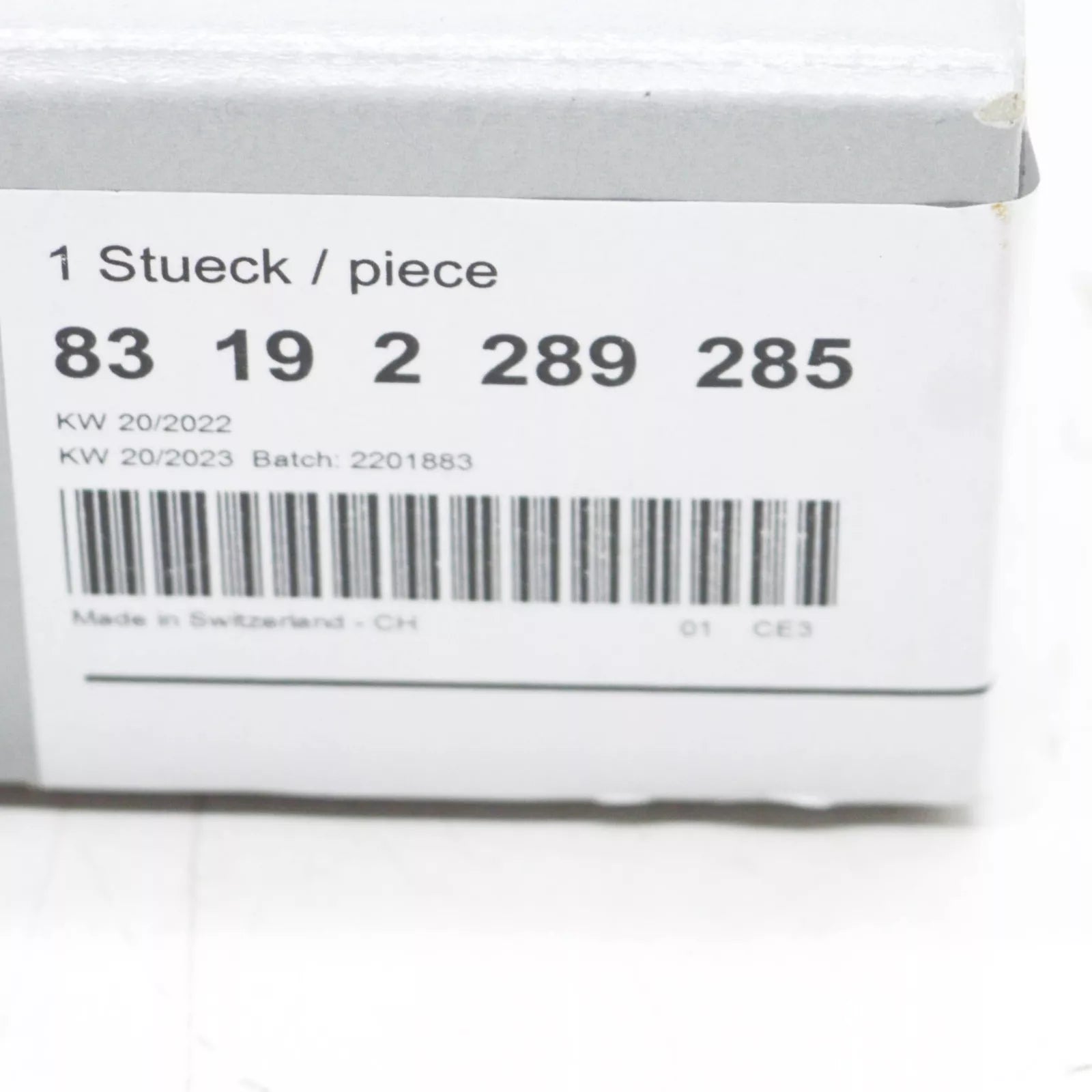 NEW BMW X3 E83 WINDOW GLASS GRAZING KIT 83192289285 ORIGINAL