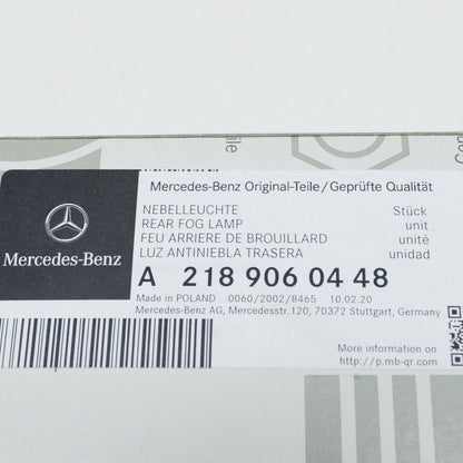 NEW MERCEDES CLS SHOOTING BRAKE X218 REAR RIGHT FOG LIGHT A2189060448 ORIGINAL