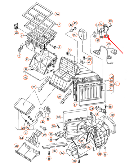 NEW AUDI Q7 4L AIR CONDITIONER EXPANSION VALVE 7L0820679D ORIGINAL