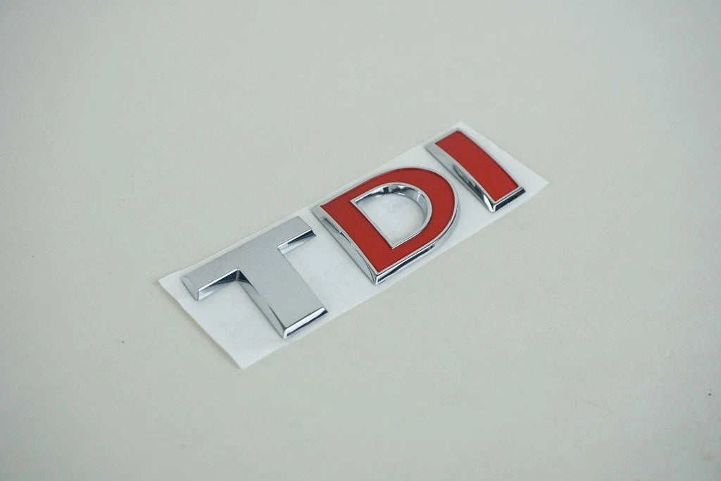VW AMAROK CRAFTER REAR BOOT LID BADGE "TDI" INSCRIPTION EMBLEM NEW