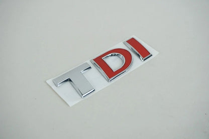 VW AMAROK CRAFTER REAR BOOT LID BADGE "TDI" INSCRIPTION EMBLEM NEW