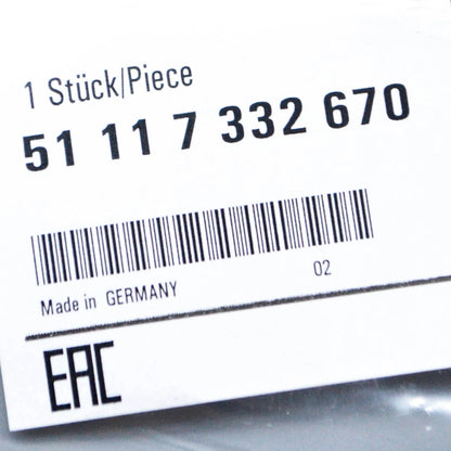 NEW BMW 5 GT F07 RIGHT HEADLIGHT WASHER COVER 51117332670 7332670 2015 ORIGINAL