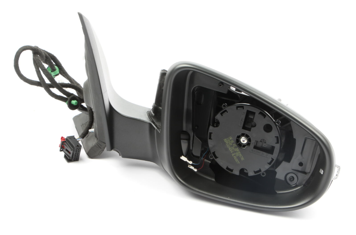 new vw golf vi cabrio 51 mk6 front right side wing mirror 5k7857508a9b9 original