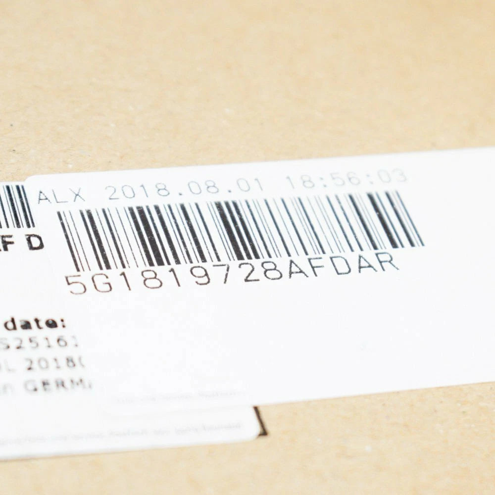 NEW VW GOLF MK7 CENTER AIR VENTS W/ SAT NAV TRIM 5G1819728AFDAR LHD ORIGINAL