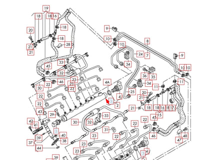 NEW AUDI Q7 4L FUEL RAIL PRESSURE SENSOR 05A906051 2015