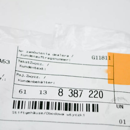 NEW BMW 1 F40 PLUG PIN TERMINAL CONNECTION 61138387220 ORIGINAL