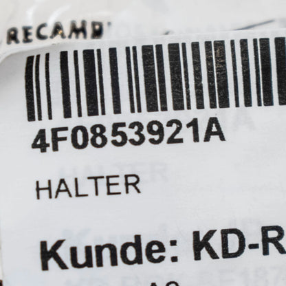 NEW AUDI A6 C6 RS6 FRONT LEFT COVER BRACKET 4F0853921A