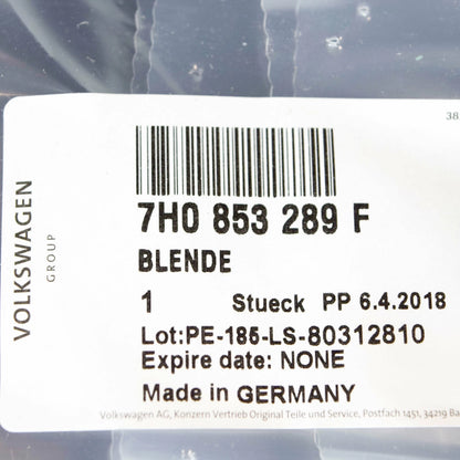 NEW VW TRANSPORTER T5 LEFT LOWER B-PILLAR TRIM 7H0853289F