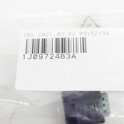 NEW AUDI A2 8Z FLAT CONTACT HOUSING WITH GASKET 3 PIN 1J0972483A ORIGINAL