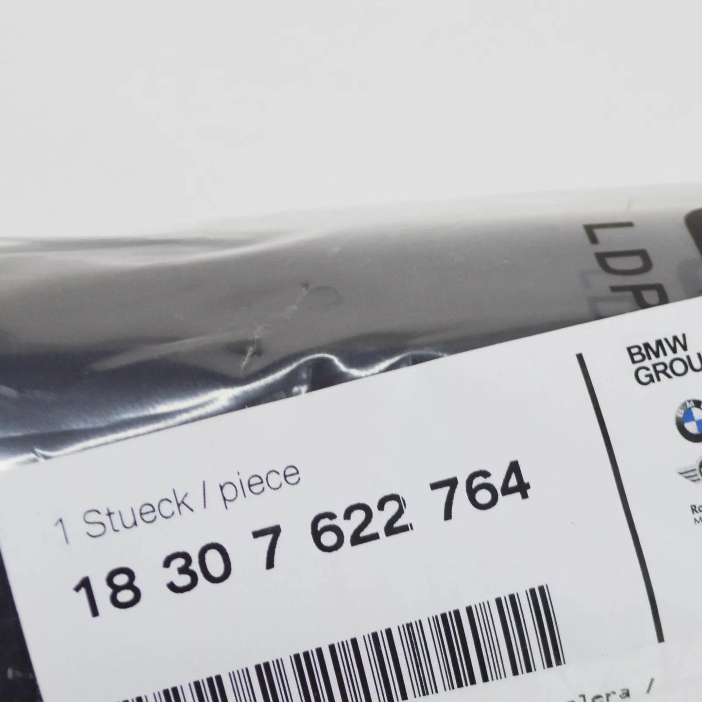 NEW BMW 1 F20 EXHAUST CHROME TAIL PIPE TRIM 18307622764 ORIGINAL