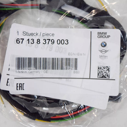 NEW BMW 3 E46 LEFT DOOR OUTSIDE MIRROR WIRING 67138379003 8379003 ORIGINAL
