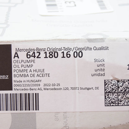 NEW MERCEDES-BENZ E W212 GEARBOX OIL PUMP A6421801600 ORIGINAL