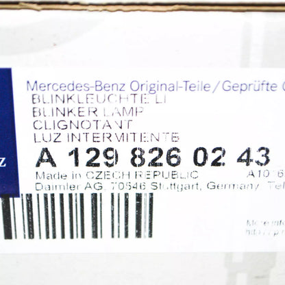 NEW MERCEDES-BENZ SL R129 FRONT LEFT TURN SIGNAL A1298260243 ORIGINAL