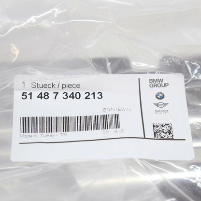 NEW BMW 5 G30 FRONT LEFT INNER CENTER FLOOR PAN HEAT SHIELD 51487340213 ORIGINAL