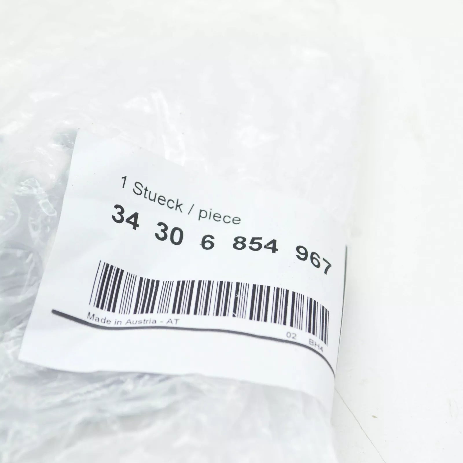 NEW BMW 1 F40 FRONT LEFT BRAKE HOSE BRACKET 34306854967 ORIGINAL