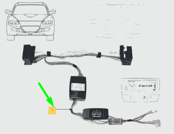 new ford fiesta mk7 cellular phone installation adaptor 1732330 original
