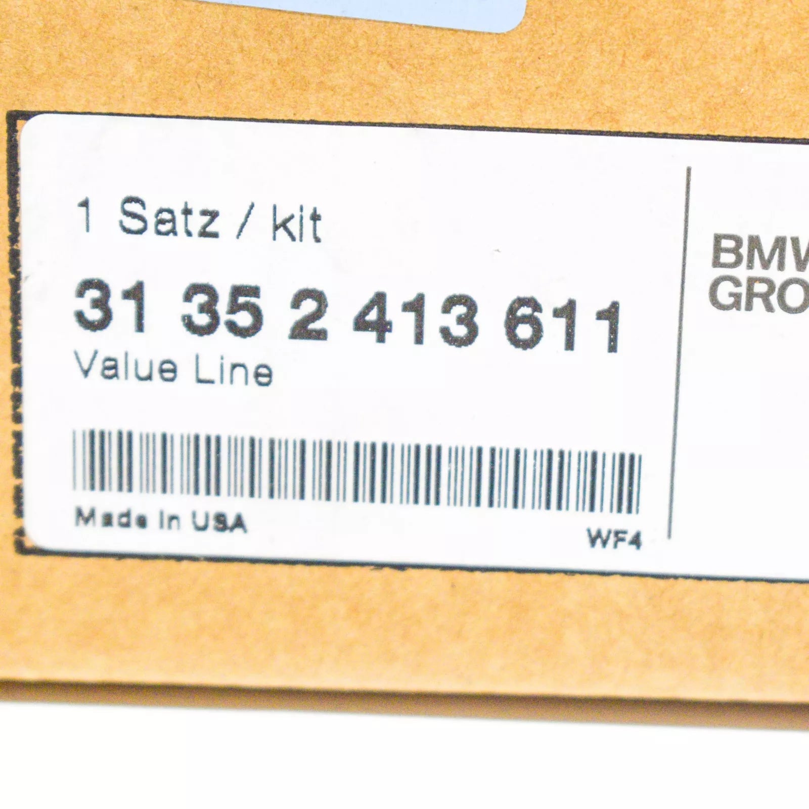NEW BMW X5 E70 SUPPORT BEARING REPAIR KIT 31352413611 2413611 ORIGINAL