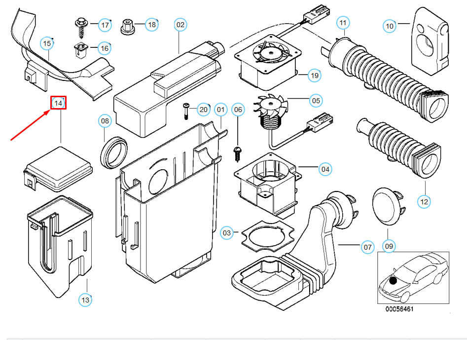 new bmw z3 e36 relay box cover 12521433538 1433538 original