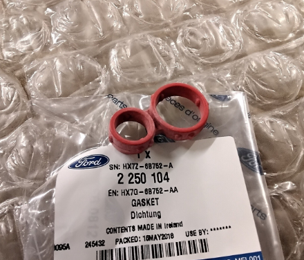 new ford fiesta mk7 oil separator gasket 2250104 hx7g-6b752-aa original