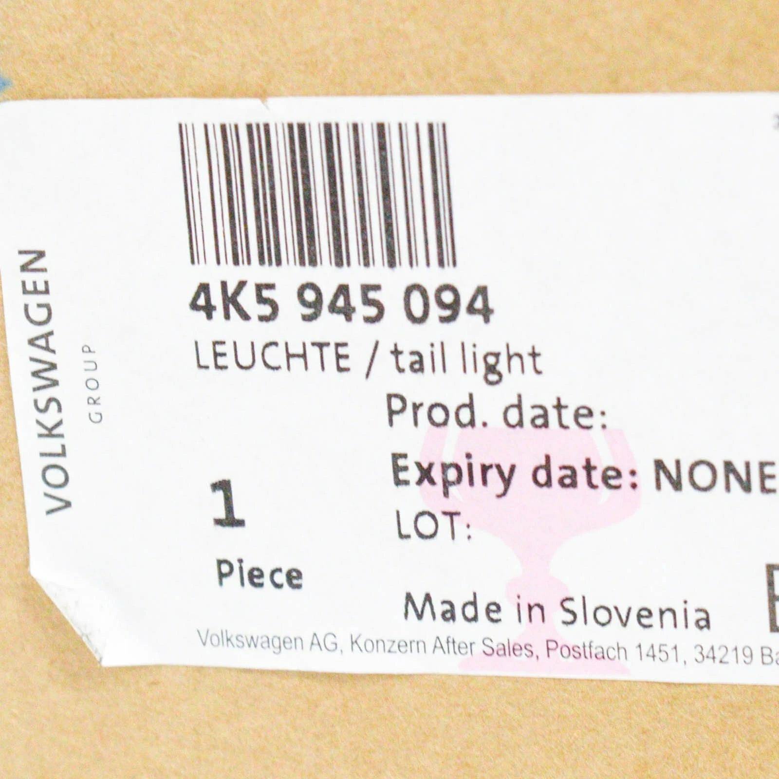 NEW AUDI A6 C8 REAR RIGHT TAILLIGHT LAMP 4K5945094 ORIGINAL