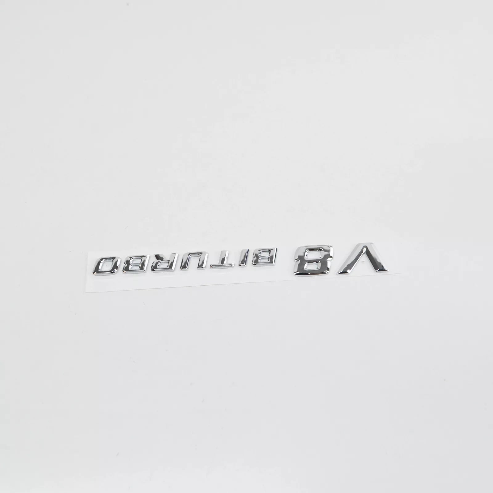 NEW MERCEDES-BENZ E 63 AMG W212 V8 BITURBO FENDER EMBLEM A2218171715 ORIGINAL
