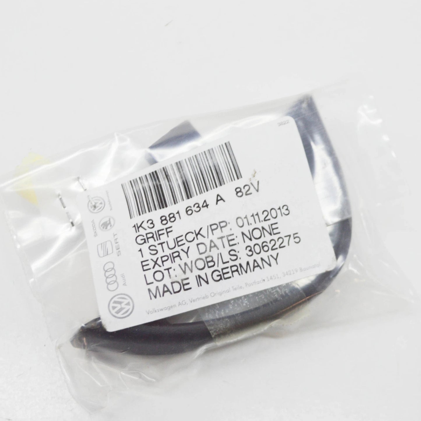 NEW VW GOLF VI 5K MK6 FRONT RIGHT SEAT BACKREST HANDLE 1K3881634A82V ORIGINAL