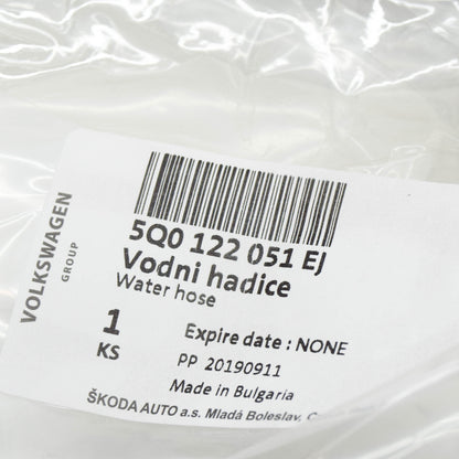 NEW AUDI TT FV COOLANT HOSE WITH QUICK RELEASE COUPLING 5Q0122051EJ ORIGINAL