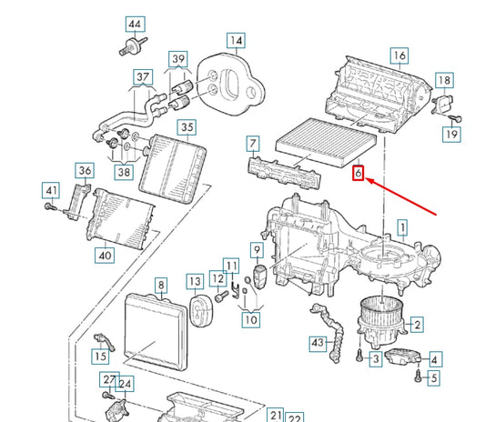 NEW AUDI A1 GB CABIN AIR FILTER 2Q0819669