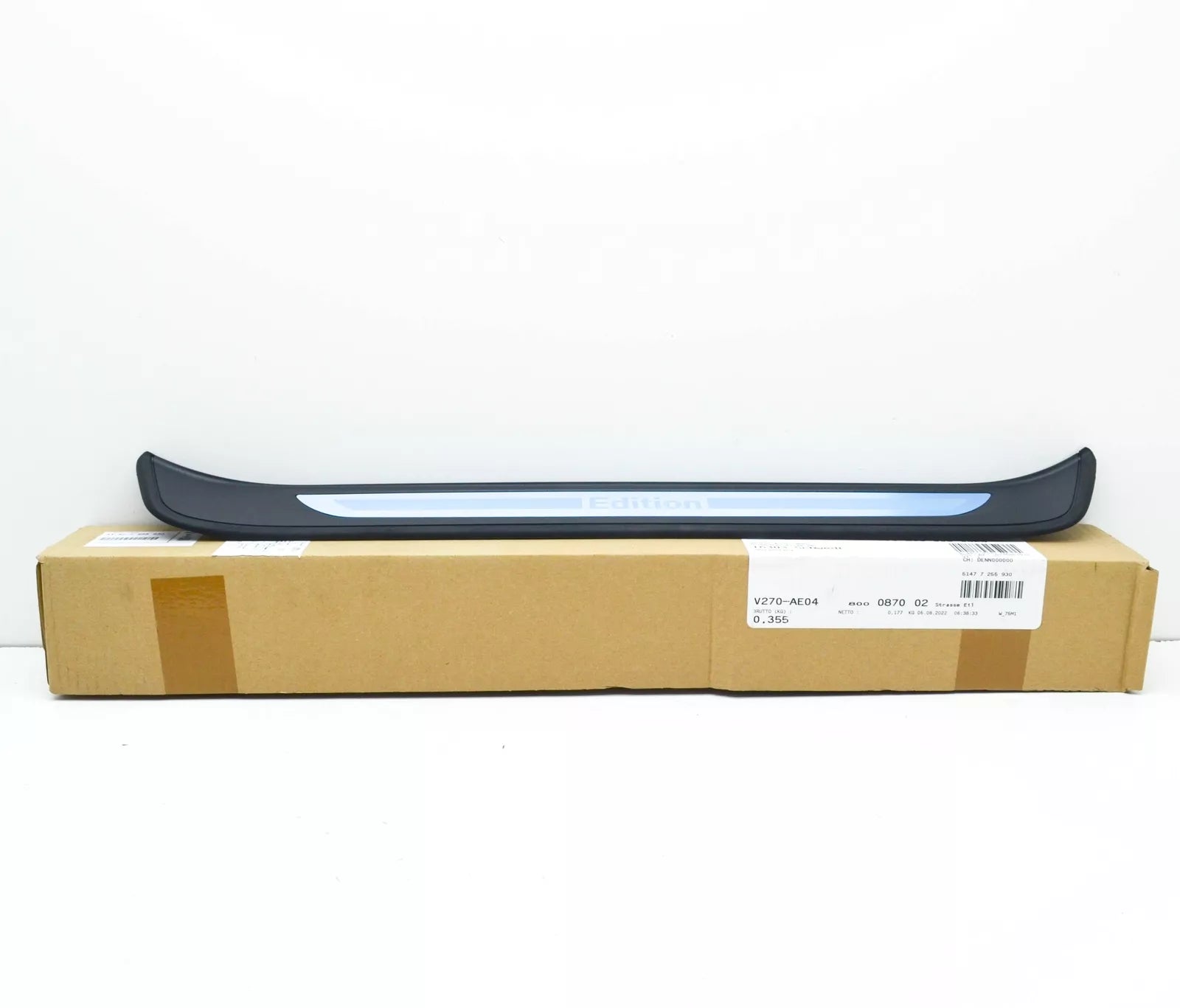 NEW BMW 3 E91 FRONT RIGHT O/S ENTRANCE COVER TRIM STRIP 51477255930 ORIGINAL