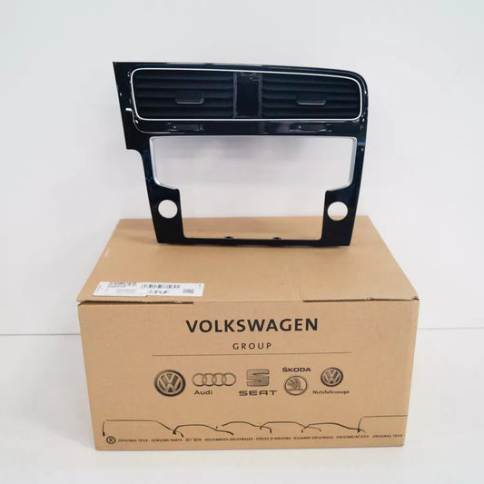 NEW VW GOLF MK7 CENTER AIR VENTS W/ SAT NAV TRIM 5G1819728AFQYI LHD ORIGINAL