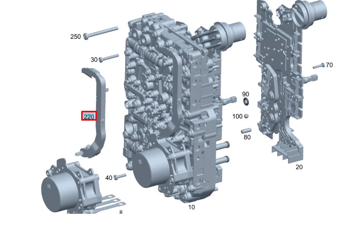 NEW MERCEDES-BENZ A W177 OIL PIPE A2473773801 ORIGINAL