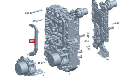 NEW MERCEDES-BENZ A W177 OIL PIPE A2473773801 ORIGINAL