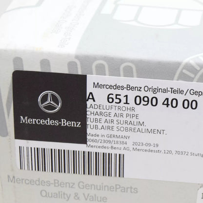 NEW MERCEDES-BENZ C W204 INTAKE MANIFOLD CHARGE AIR PIPE A6510904000 ORIGINAL