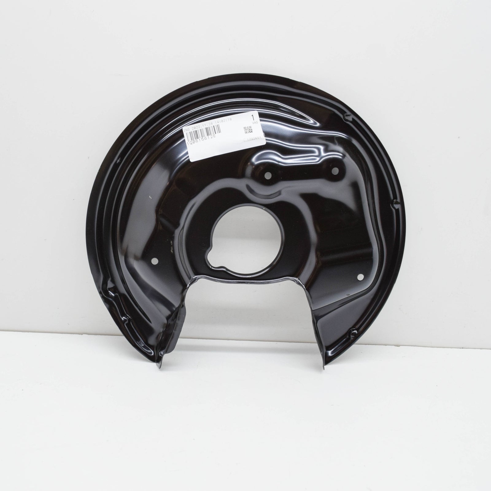 NEW VOLKSWAGEN BEETLE A5 REAR RIGHT BRAKE DISC COVER PLATE 1Q0615612E ORIGINAL