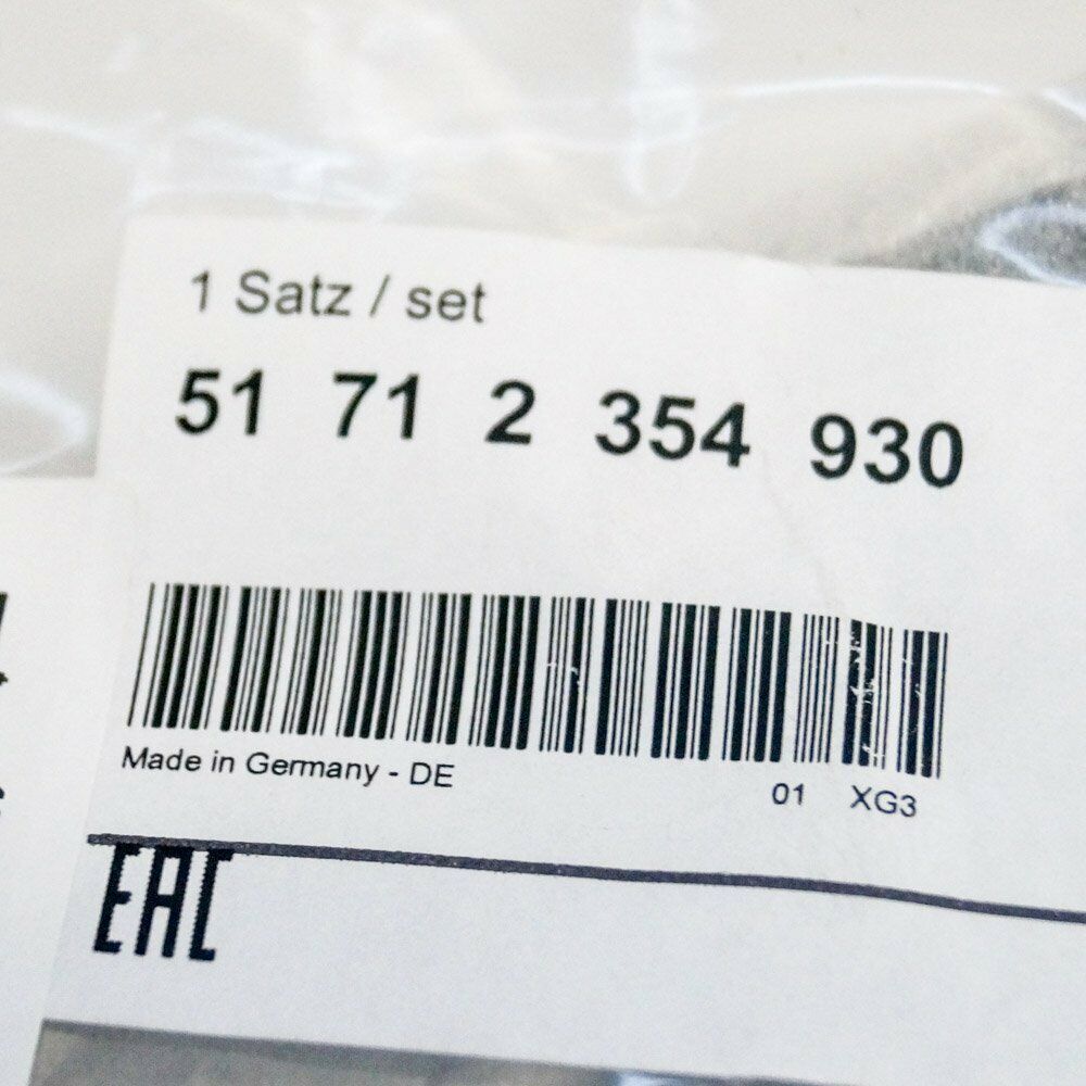 new bmw x5 f15 m-sport front right fender trim 2354930 51712354930 2015 original