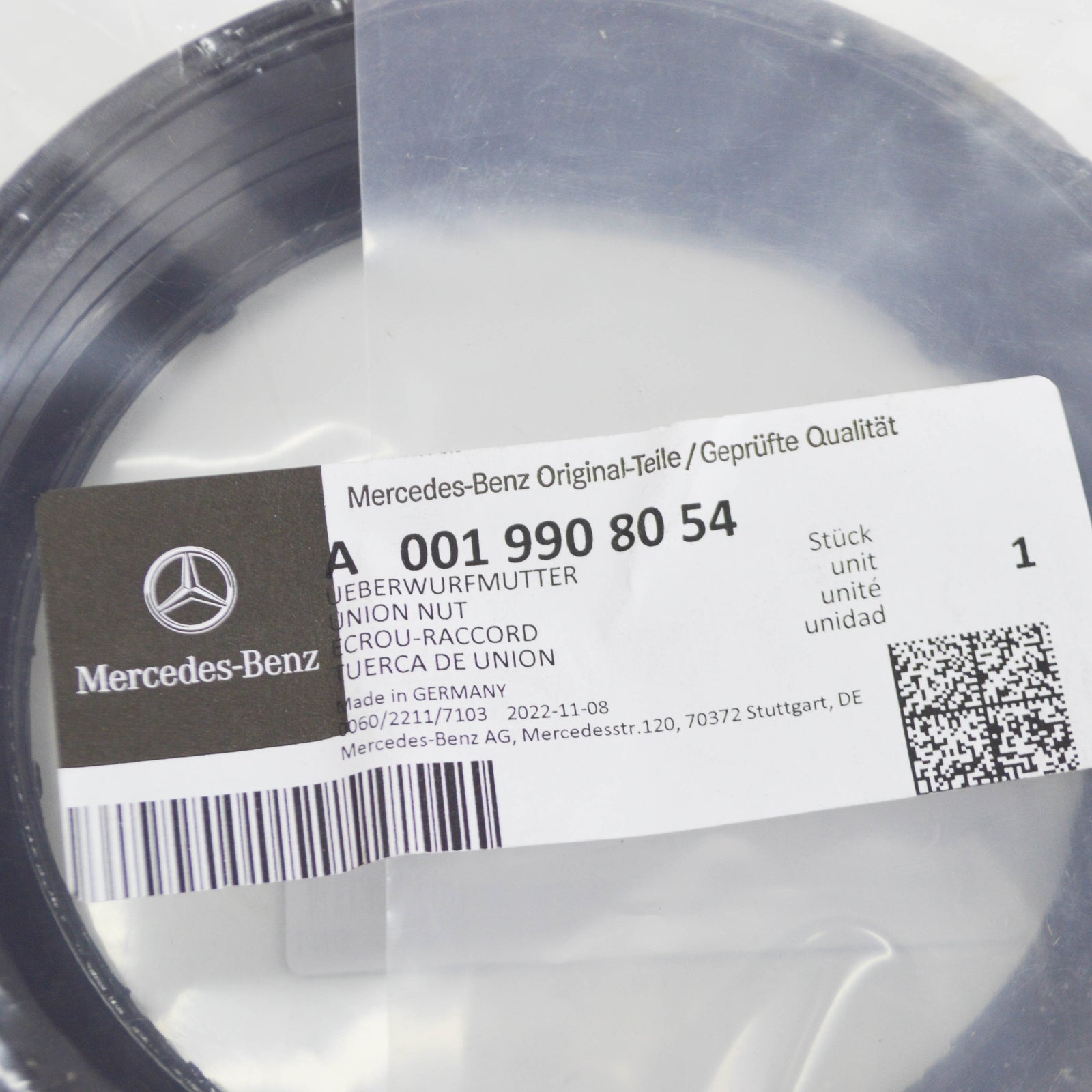 NEW MERCEDES-BENZ C W203 FUEL PUMP LOCK RING A0019908054 ORIGINAL