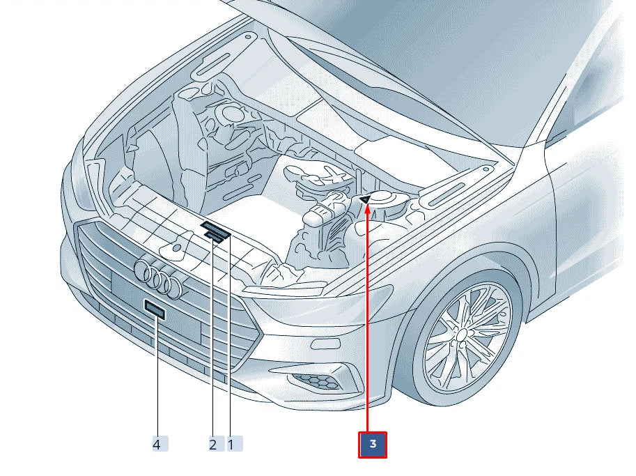 NEW AUDI A6 C8 EXPANSION TANK NOTICE 8K0010571