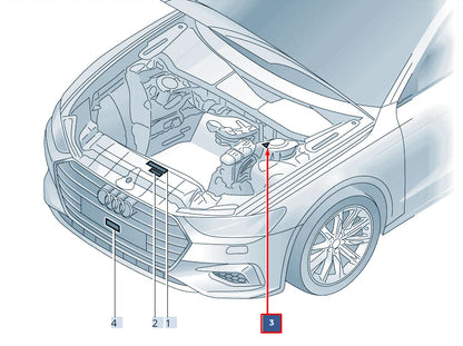 NEW AUDI A6 C8 EXPANSION TANK NOTICE 8K0010571