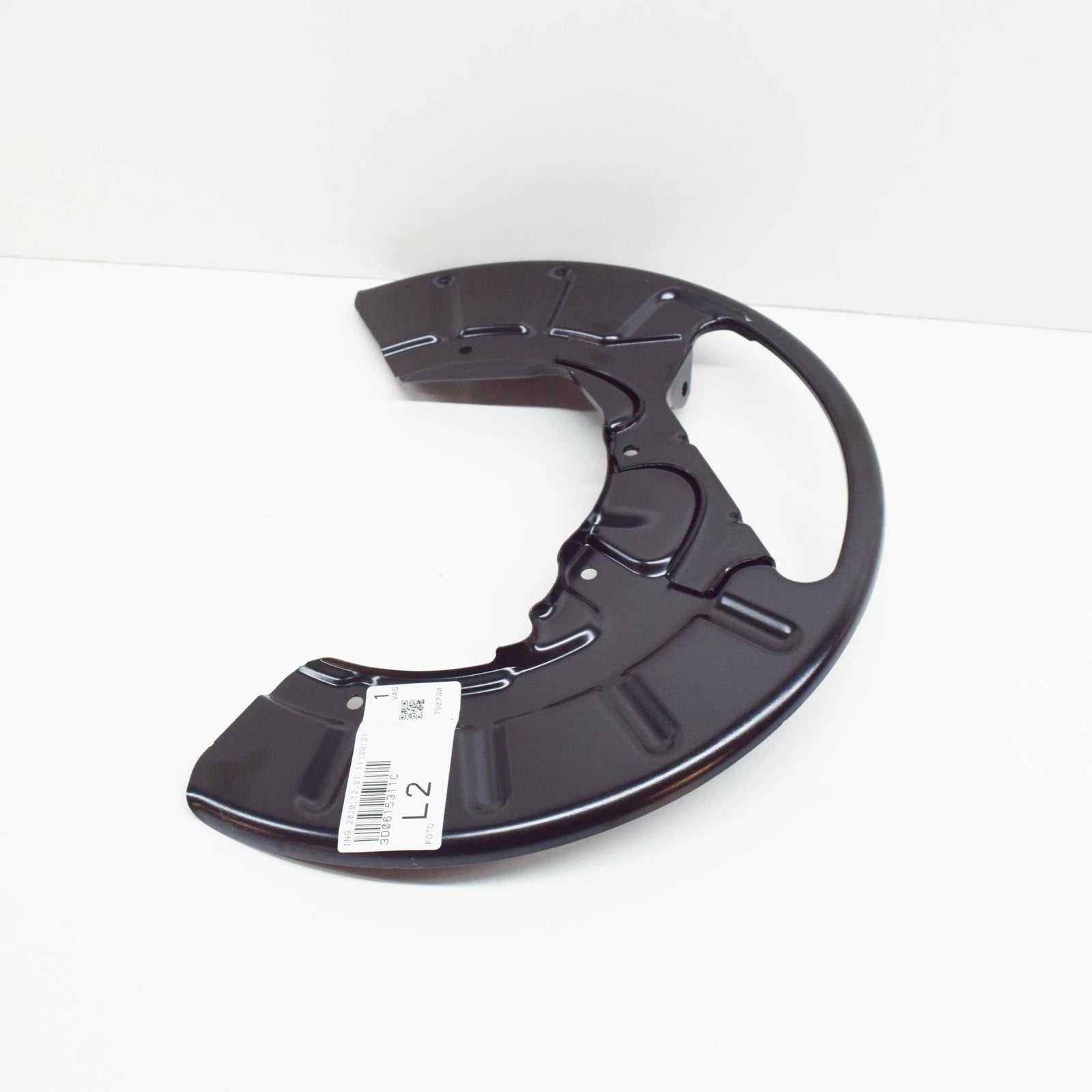 NEW VW PHAETON GP4 FRONT LEFT BRAKE DISC COVER PLATE 3D0615311C