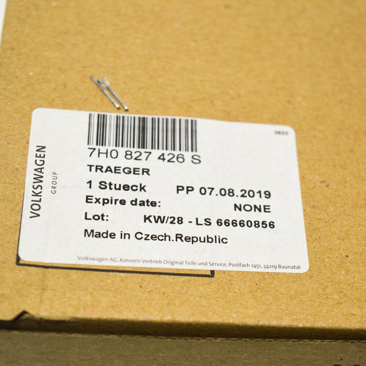 NEW VOLKSWAGEN TRANSPORTER T5 REAR LOCK CARRIER 7H0827426S ORIGINAL