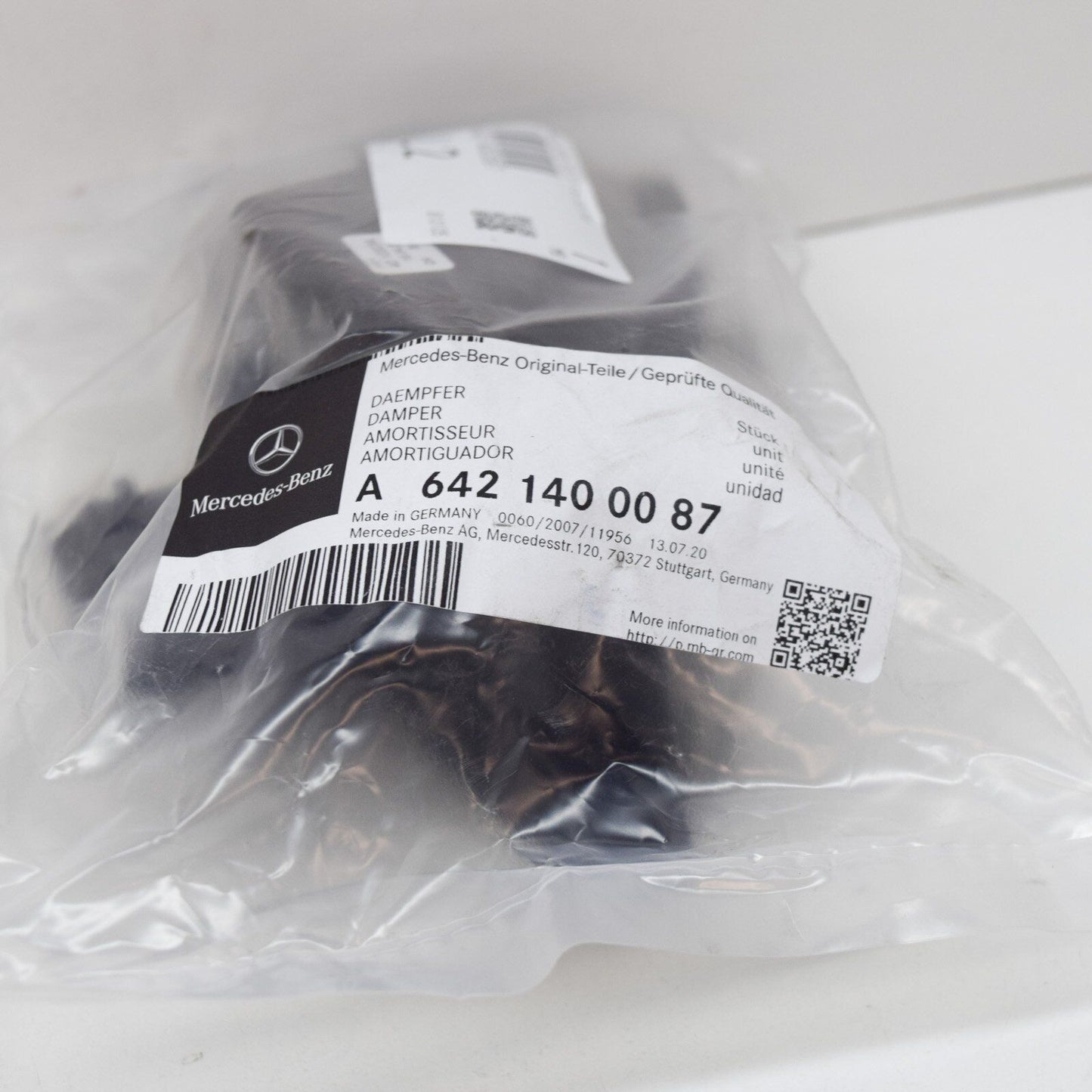 NEW MERCEDES-BENZ M-CLASS W164 NOISE SILENCER A6421400087 ORIGINAL