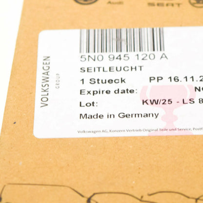 NEW VW TIGUAN MK1 FRONT BUMPER CORNER LIGHT SIDE MARKER RIGHT 5N0945120A