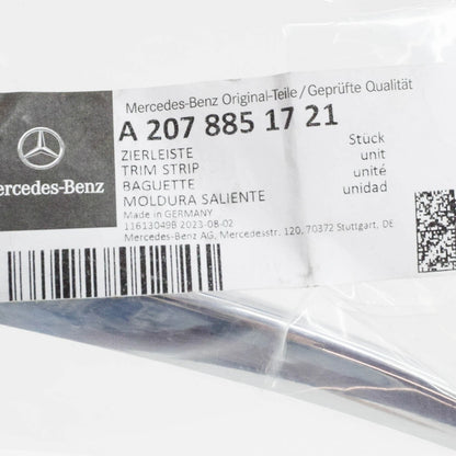 NEW MERCEDES-BENZ E CABRIO A207 REAR BOTTOM BUMPER TRIM A2078851721 ORIGINAL