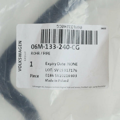 NEW AUDI A5 8W6 VACUUM SYSTEM CONNECTING TUBE WITH AKF VALVE 06M133240CG